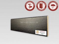 Напольный плинтус МДФ Teckwood цветной Венге 80х10х2150 мм