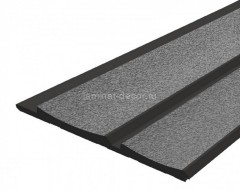 Стеновая панель 120х12 мм Hiwood LV125 S387K серый 2,7м