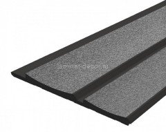 Стеновая панель 120х12 мм Hiwood LV125 S387K серый 2,7м