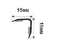 Заказать Латунный уголок Progress PEGOL 15А 15х15 латунь полированная 2,7 м