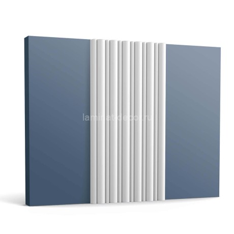 Заказать Декоративная стеновая панель Orac Decor 3D WX211-2600 белый полиуретан 260x25.5x1.7 см 