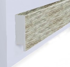 Финишный молдинг Hiwood LF1 GN68 под дерево 50х17 мм 2,7 м