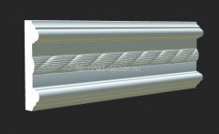 Напольный плинтус 66х17 мм Hiwood WE66E2 2 м