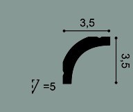 Заказать Потолочный плинтус Orac Decor Durofoam CB520N 2 м