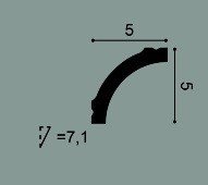 Заказать Потолочный плинтус Orac Decor Durofoam CB521N 2 м