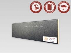 Напольный плинтус МДФ Teckwood цветной Чёрный 80х10х2150 мм