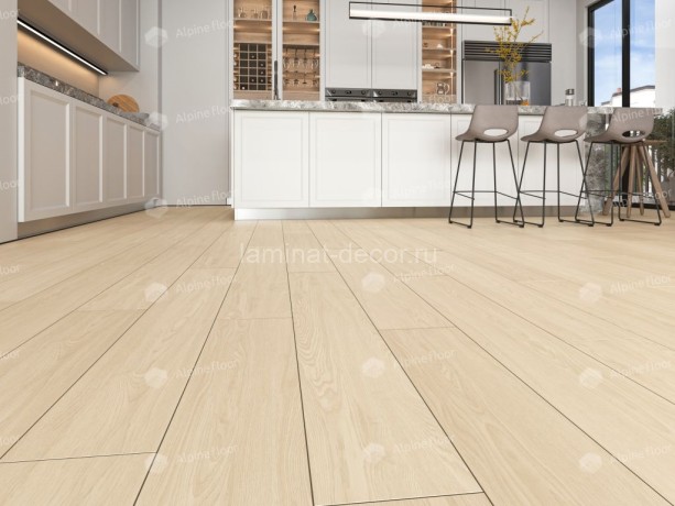 Заказать Каменно-полимерный ламинат SPC Alpine Floor Classic Light ECO 106-11 MC Ясень Макао замок микро фаска 1220х183х3.5 мм 34 класс упаковка 2.23 м2 16.5 кг 