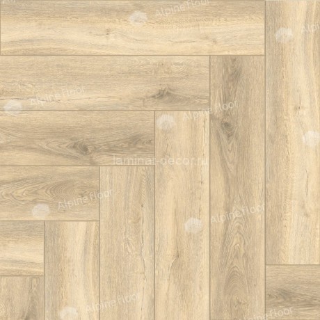 Заказать Каменно-полимерный ламинат SPC Alpine Floor Light Parquet ECO 13-24 Дуб Ригель замок 4V-Groove фаска 600х125х4 мм 43 класс упаковка 1.95 м2 16 кг 