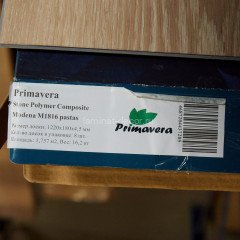 Кварцвиниловая плитка Primavera Modena M1816 Pastas SPC замковая 33 класс 1220х180 мм 1,7568 м2