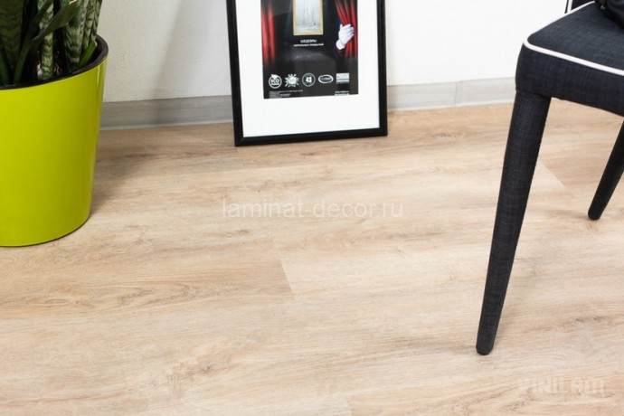 Заказать Виниловый ламинат замковый Ceramo Vinilam Wood 5548 дуб брюз 5,5 мм (интегрированная подложка)