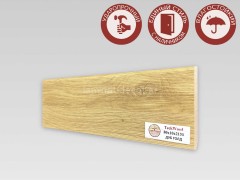 Напольный плинтус МДФ Teckwood цветной Дуб Голд 80х10х2150 мм