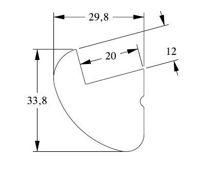 Заказать Потолочный плинтус гибкий Orac Decor Duropolymer Flex CX188F для скрытого освещения 2 м 