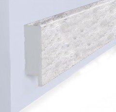 Финишный молдинг Hiwood LF1 W50 декорированный 50х17 мм 2,7 м