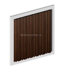 Отделочная панель стеновая HiWood LV122 BR396 12х120 мм под дерево 2,7 м