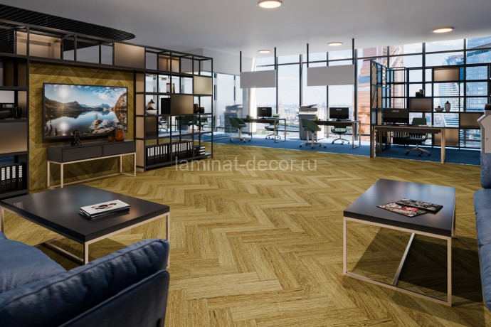 Заказать Кварцвиниловая плитка Damy Floor London LVT Манчестер 190902EL-06-LVT 590х118х2.5 мм 46 шт-3.2 м2 43 класс 