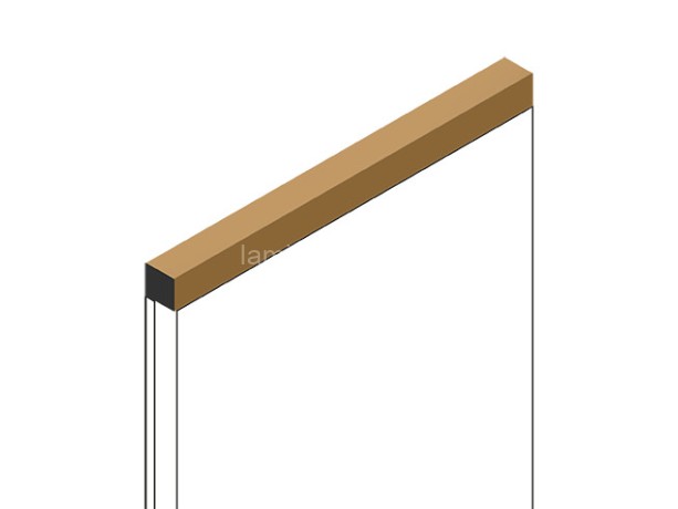 Заказать Декоративный молдинг для стен и потолков 12х12 мм HiWood D12V1 G365 цвет под дерево 2.7м 