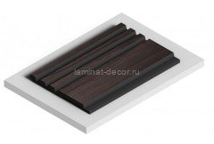 Стеновая панель 120х12 мм Hiwood LV128 BR395K под дерево 2,7м