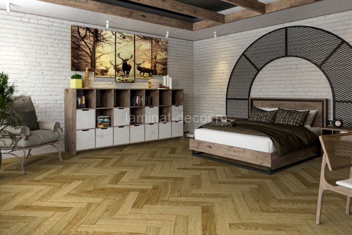 Заказать Кварцвиниловая плитка Damy Floor London LVT Шеффилд 190902EL-07-LVT 590х118х2.5 мм 46 шт-3.2 м2 43 класс 