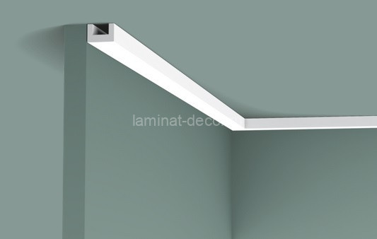Заказать Потолочный плинтус гибкий Orac Decor Duropolymer Flex CX190F для скрытого освещения 2 м 