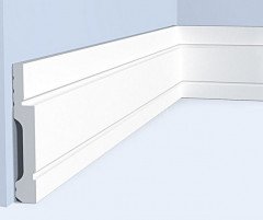 Напольный плинтус 75х12 мм Hiwood B75V1 2 м