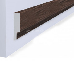 Финишный молдинг Hiwood LF124A BR395 под дерево 42х12 мм 2,7 м