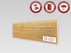Напольный плинтус МДФ Teckwood цветной Дуб Кинг 80х10х2150 мм