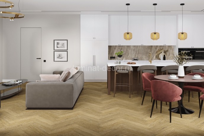 Заказать Кварцвиниловая плитка Damy Floor London LVT Эдинбург 191023EL-13-LVT 590х118х2.5 мм 46 шт-3.2 м2 43 класс 