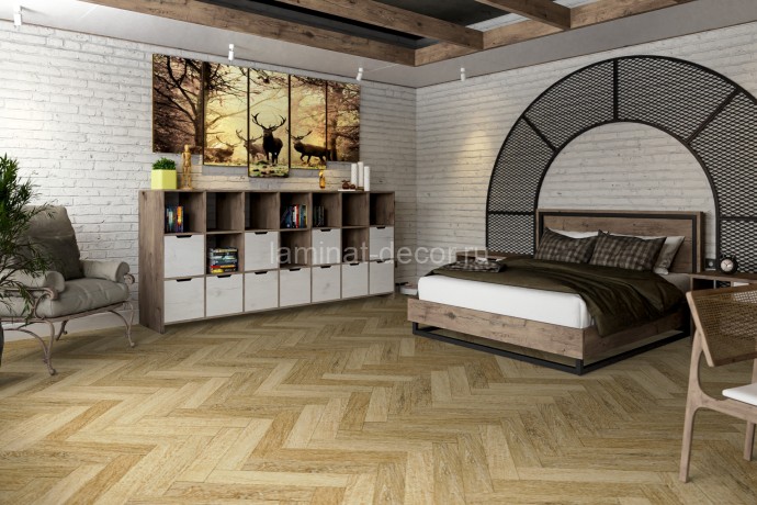 Заказать Кварцвиниловая плитка Damy Floor London LVT Эдинбург 191023EL-13-LVT 590х118х2.5 мм 46 шт-3.2 м2 43 класс 