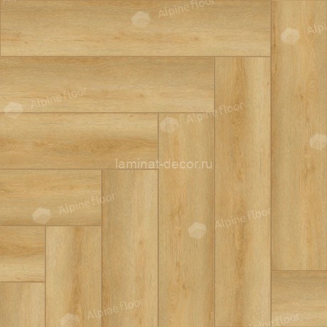 Заказать Каменно-полимерный ламинат SPC Alpine Floor Light Parquet ECO 13-29 Дуб Батейн замок 4V-Groove фаска 600х125х4 мм 43 класс упаковка 1.95 м2 16 кг 