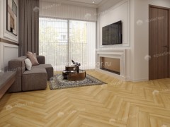 Каменно-полимерный ламинат SPC Alpine Floor Light Parquet ECO 13-29 Дуб Батейн замок 4V-Groove фаска 600х125х4 мм 43 класс упаковка 1.95 м2 16 кг