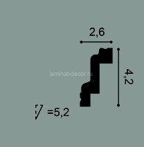 Заказать Потолочный плинтус Orac Decor Durofoam CB531N 2 м 