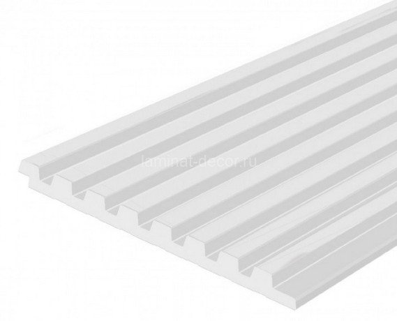 Заказать Стеновая панель 120х12 мм Hiwood LV129 NP белый 2,7м 