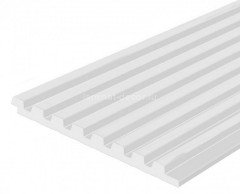 Стеновая панель 120х12 мм Hiwood LV129 NP белый 2,7м