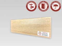 Напольный плинтус МДФ Teckwood цветной Дуб Сондерс 80х10х2150 мм