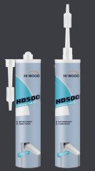Клей-шпатлевка Hiwood HD500 белый 280 мл