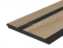 Стеновая панель 120х12 мм Hiwood LV133 BR417K под дерево 2,7м