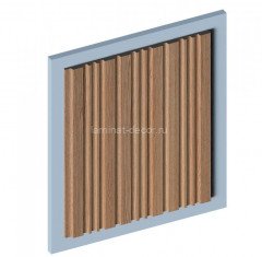 Отделочная панель стеновая HiWood LV121 BR417 12х120 мм под дерево 2,7 м