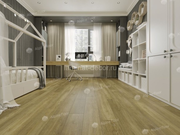 Заказать Каменно-полимерный ламинат SPC Alpine Floor Classic Light ECO 141-88 MC Бук замок микро фаска 1220х183х3.5 мм 34 класс упаковка 2.23 м2 16.5 кг