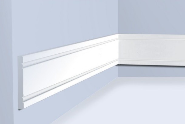 Заказать Молдинг 100х9 мм Hiwood W1010 белый 2 м 