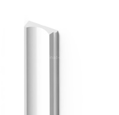 Финишный молдинг для стеновых панелей HiWood LF139A NP 12х32 мм белый 2,7 м