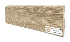 Напольный плинтус МДФ Teckwood цветной Дуб Опал 75х16х2150 мм