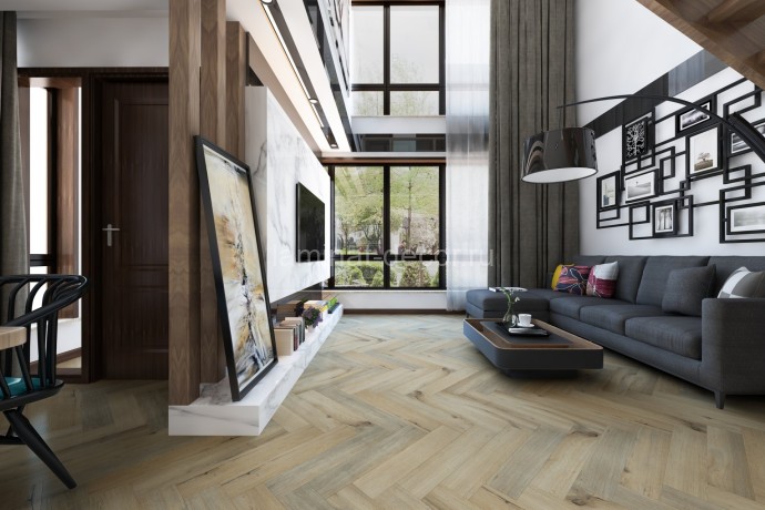 Заказать Кварцвиниловая плитка Damy Floor London LVT Ковентри 200415EL-01-LVT 590х118х2.5 мм 46 шт-3.2 м2 43 класс 