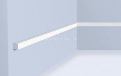 Молдинг 10х10 мм Hiwood D10V1 белый 2 м