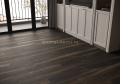 Клеевая плитка LVT Art East Art Tile Hit AT 757 Орех Табако 152.4 х 914.4 мм 42 класс упаковка 2.2304 м2