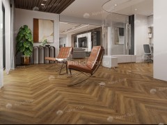 Каменно-полимерный ламинат SPC Alpine Floor Light Parquet ECO 13-33 Дуб Далим замок 4V-Groove фаска 600х125х4 мм 43 класс упаковка 1.95 м2 16 кг
