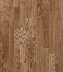 Паркетная доска Floorwood Ясень Кантри легкий браш коричневое масло 14х188х2266 мм