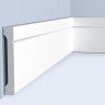 Заказать Напольный плинтус 90х14 мм Hiwood B90V1L белый 2 м 