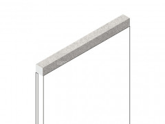 Декоративный молдинг для стен и потолков 12х12 мм HiWood D12V1 GR5 цвет под дерево 2.7м