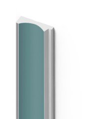 Финишный молдинг для стеновых панелей HiWood LF139A BU27 12х32 мм зеленый 2,7 м