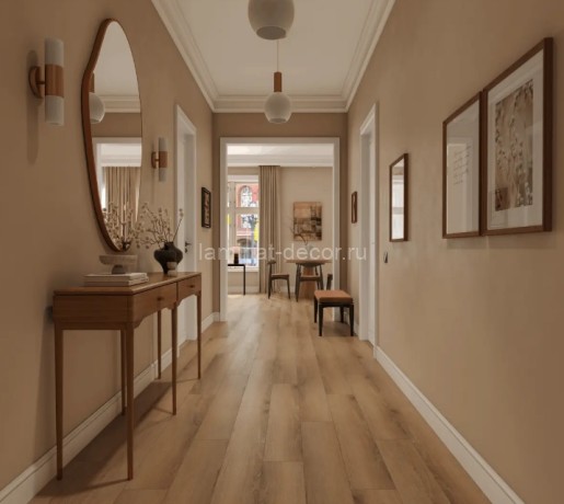 Заказать Каменно-полимерный ламинат SPC Alpine Floor Tulesna Ottimo 1004-29 Securitas 43 класс 1220х183х4 мм замок 4V-Groove фаска упаковка 2.23 м2 